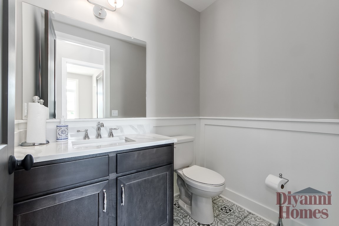The Siena | Powder Room